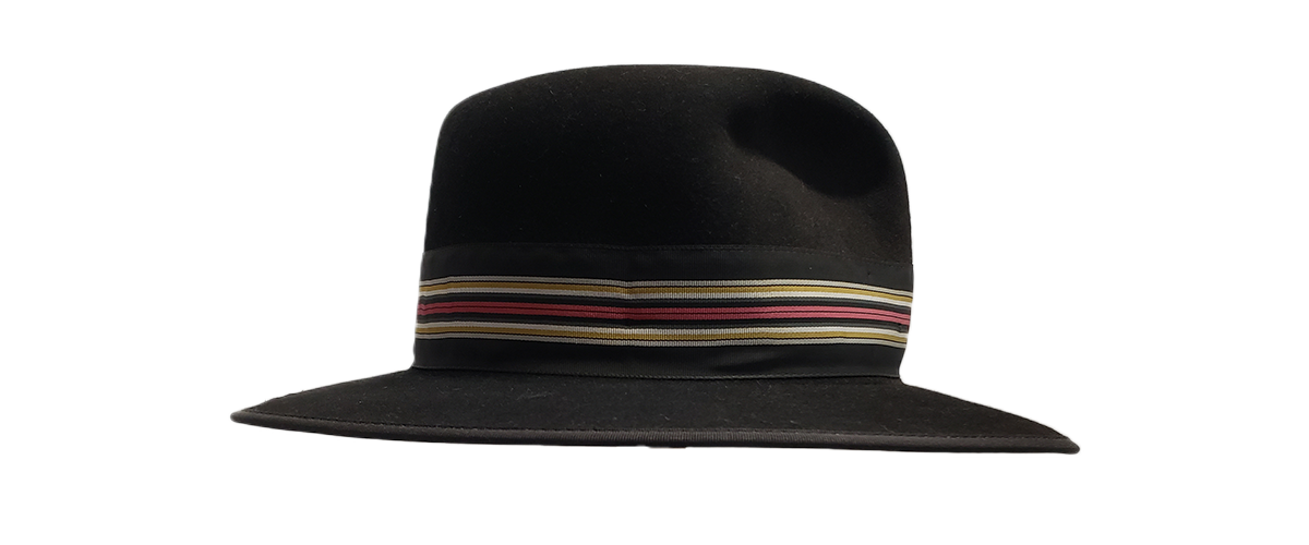10x Black Fedora Pink Gold Gray Ribbon 0003 20200814 105004