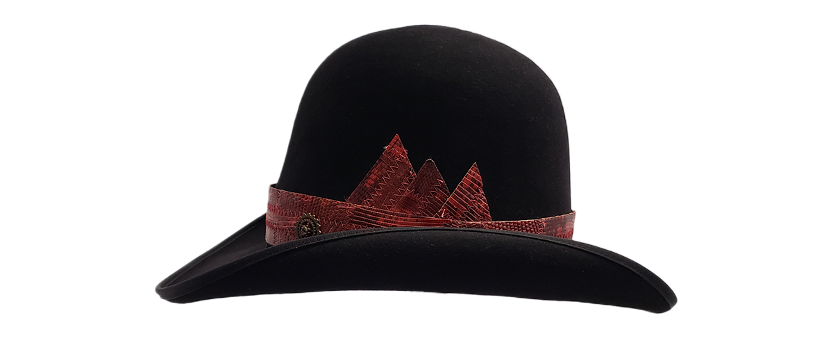 10x Tall Derby With Red Foux Snake Skin 0002 20200814 123936