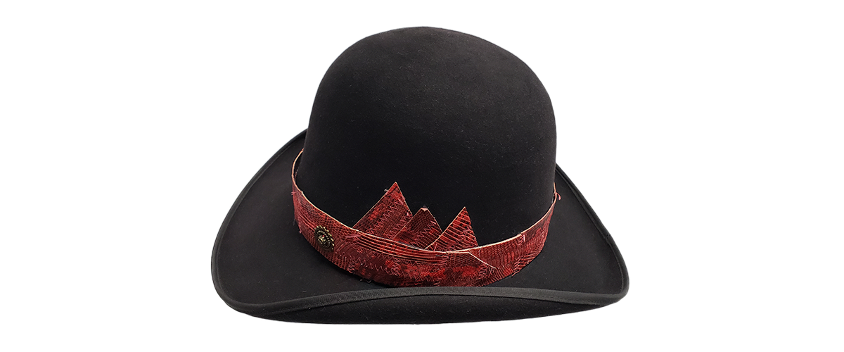 10x Tall Derby With Red Foux Snake Skin 0003 20200814 123943