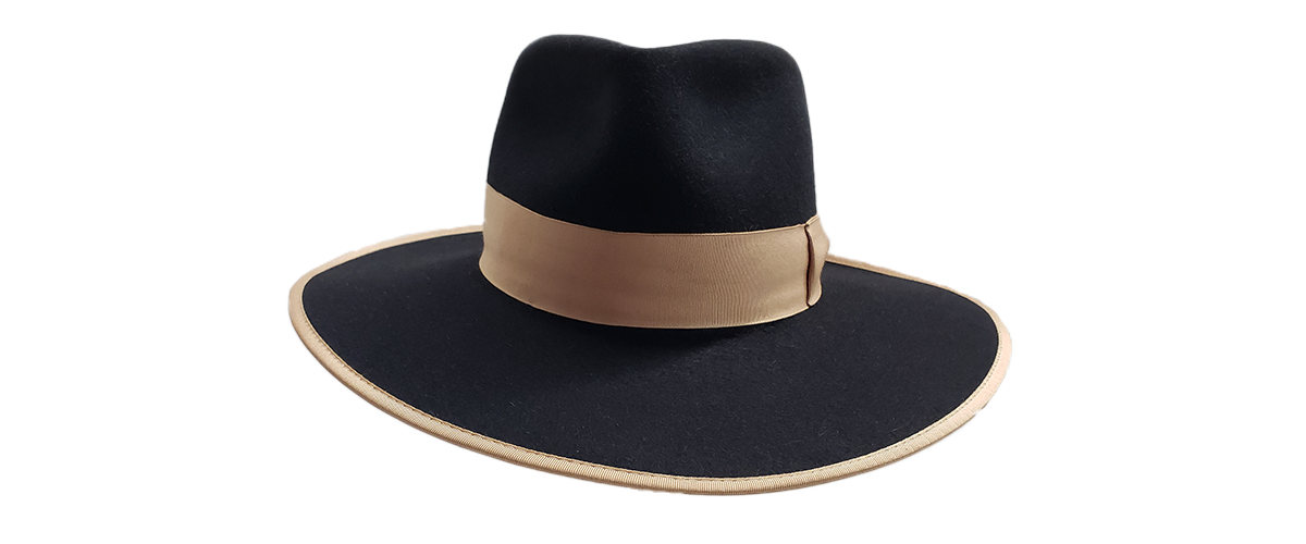 30x Black Fedora Tan Ribbon 0000 20200814 105205