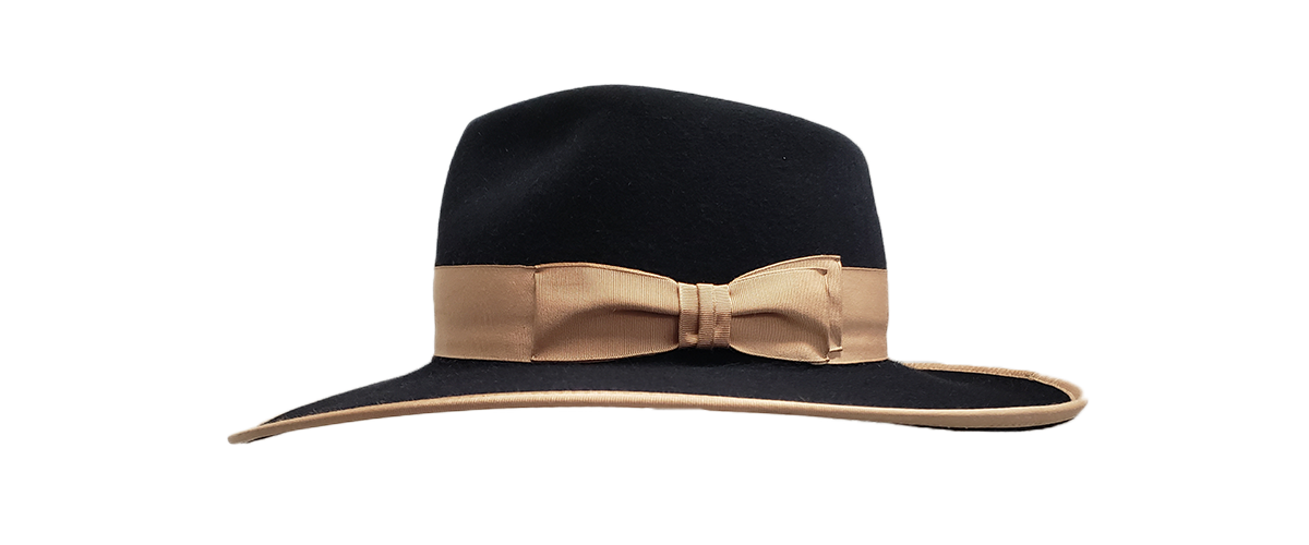 30x Black Fedora Tan Ribbon 0001 20200814 105219