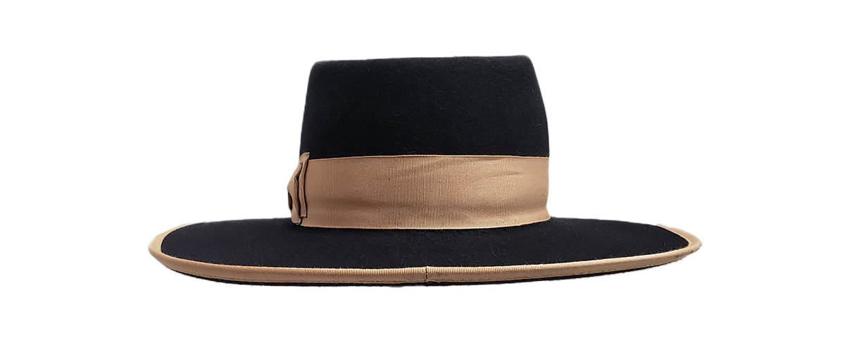 30x Black Fedora Tan Ribbon 0002 20200814 105235